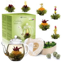 Arbatų rinkinys su arbatinuku „Žalioji arbata“