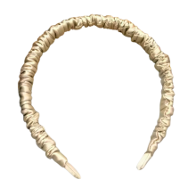 Smėlio Mulberry šilko plaukų lankelis